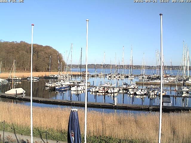 Archived image Webcam Marina Flensburg