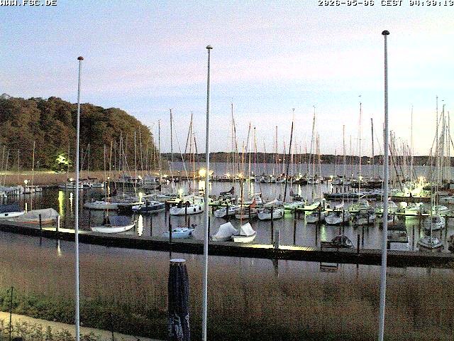 Archived image Webcam Marina Flensburg