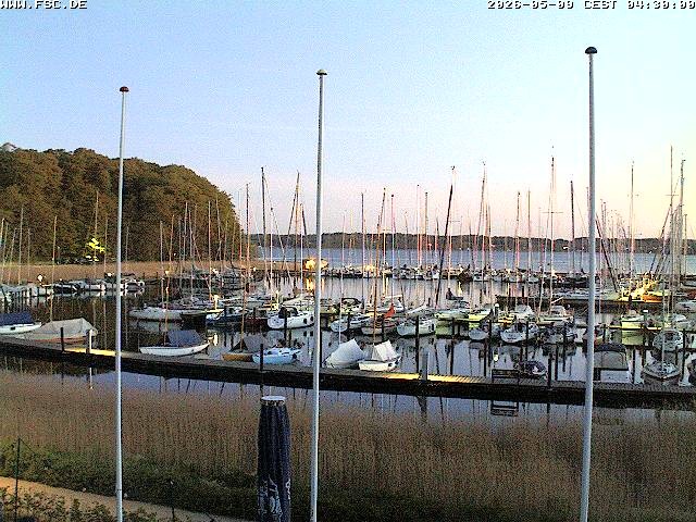 Archiv Foto Webcam Yachthafen Flensburg