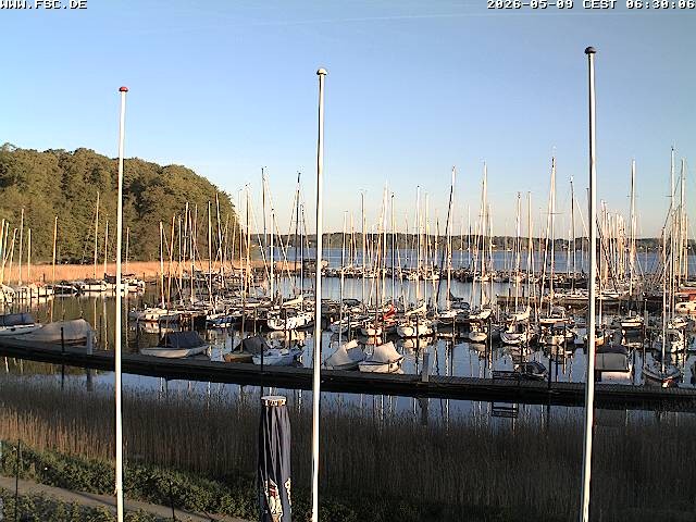 Archiv Foto Webcam Yachthafen Flensburg