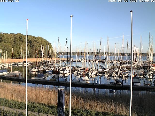 Archiv Foto Webcam Yachthafen Flensburg