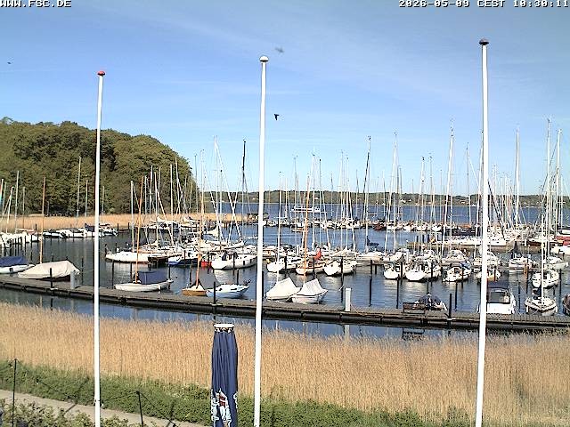 Archiv Foto Webcam Yachthafen Flensburg