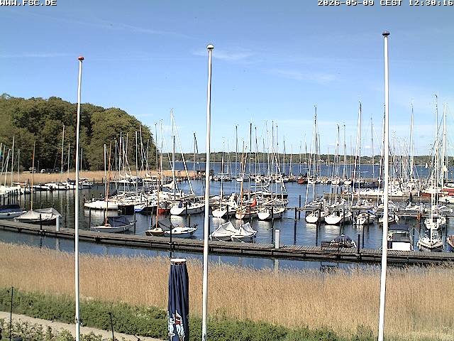 Archiv Foto Webcam Yachthafen Flensburg