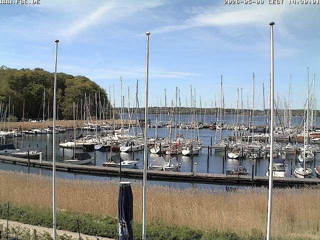 Archiv Foto Webcam Yachthafen Flensburg