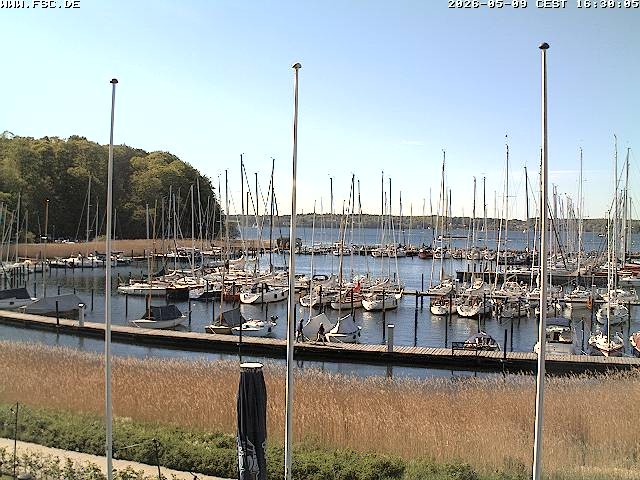 Archiv Foto Webcam Yachthafen Flensburg