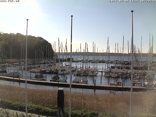 Archiv Foto Webcam Yachthafen Flensburg