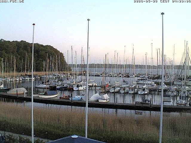 Archiv Foto Webcam Yachthafen Flensburg