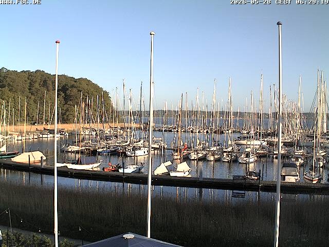 Archiv Foto Webcam Yachthafen Flensburg