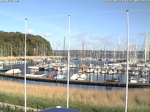 Archiv Foto Webcam Yachthafen Flensburg