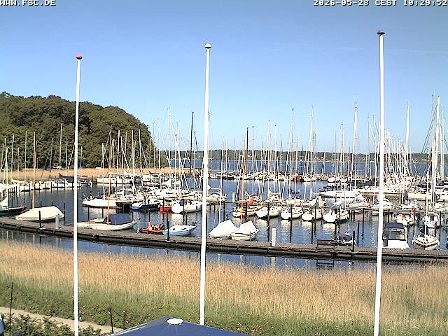 Archiv Foto Webcam Yachthafen Flensburg