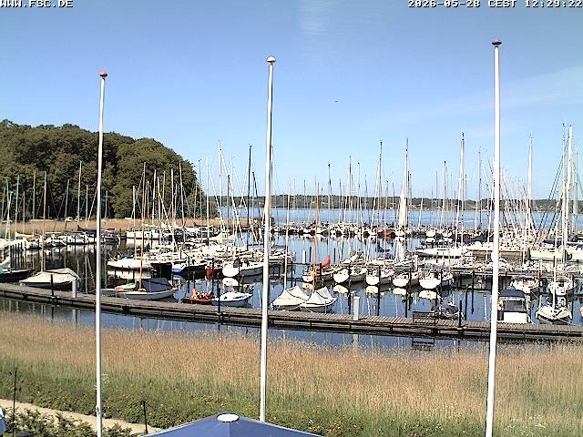 Archiv Foto Webcam Yachthafen Flensburg