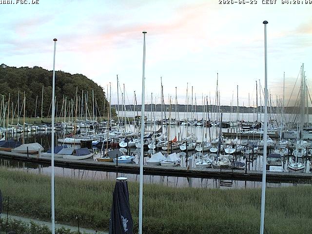 Archiv Foto Webcam Yachthafen Flensburg