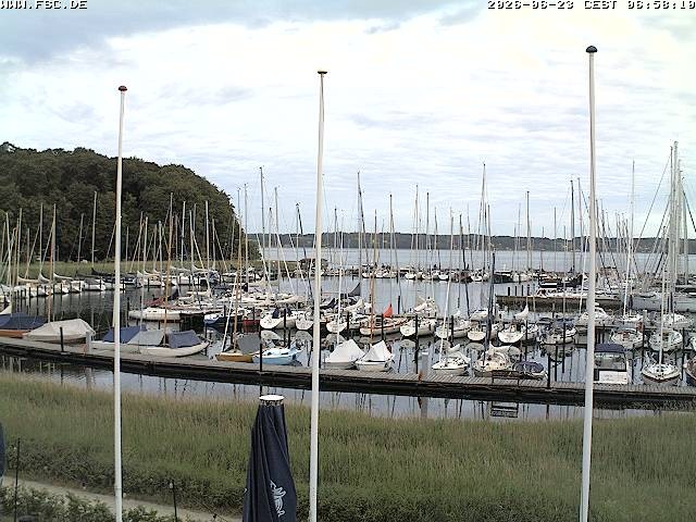 Archiv Foto Webcam Yachthafen Flensburg