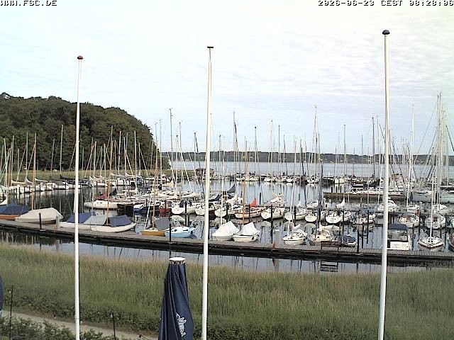 Archiv Foto Webcam Yachthafen Flensburg