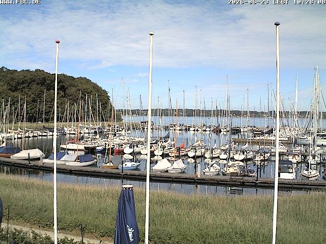 Archiv Foto Webcam Yachthafen Flensburg