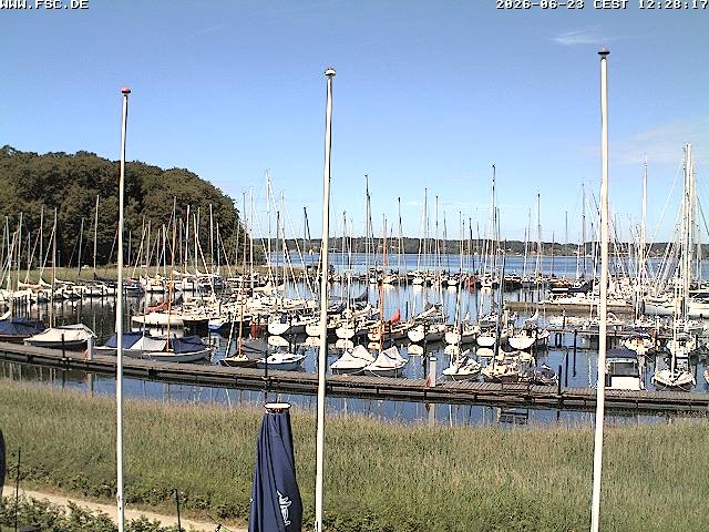 Archiv Foto Webcam Yachthafen Flensburg
