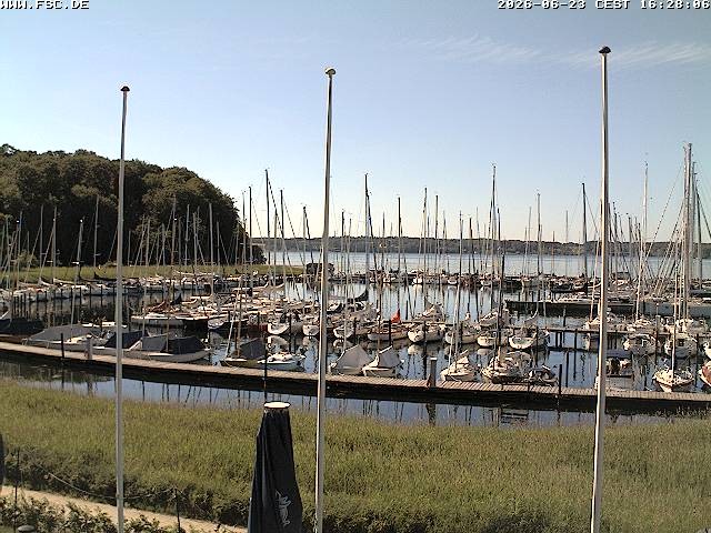 Archived image Webcam Marina Flensburg