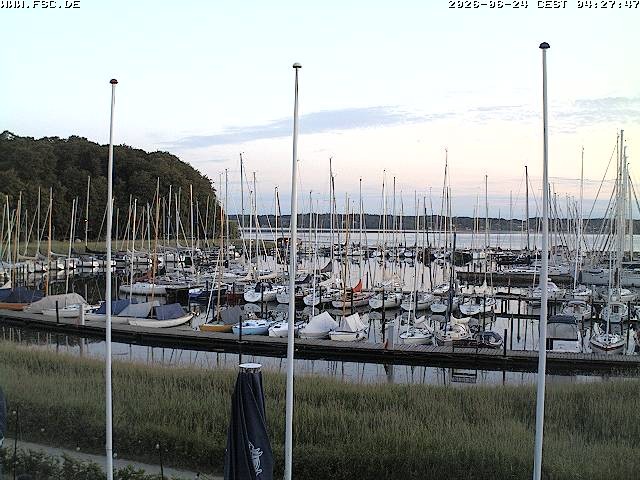 Archived image Webcam Marina Flensburg