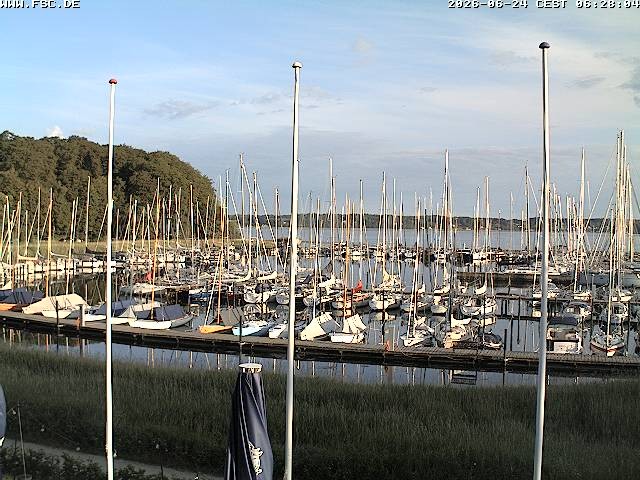 Archived image Webcam Marina Flensburg