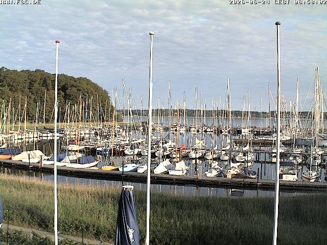 Archived image Webcam Marina Flensburg