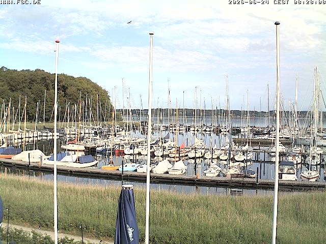 Archived image Webcam Marina Flensburg