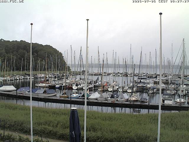 Archiv Foto Webcam Yachthafen Flensburg