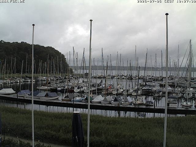Archiv Foto Webcam Yachthafen Flensburg
