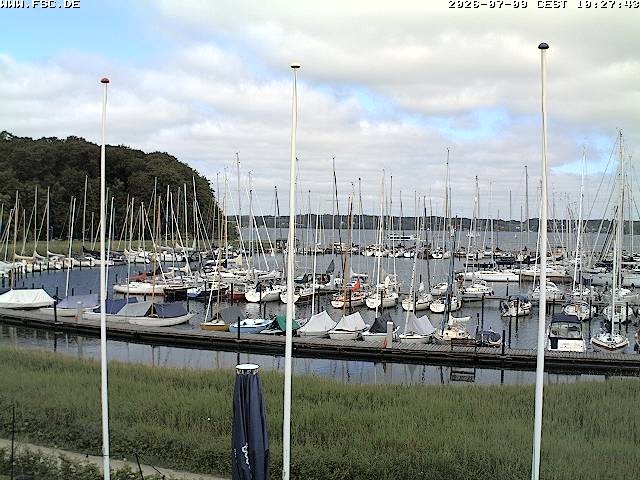 Archiv Foto Webcam Yachthafen Flensburg