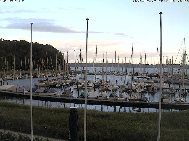 Archiv Foto Webcam Yachthafen Flensburg