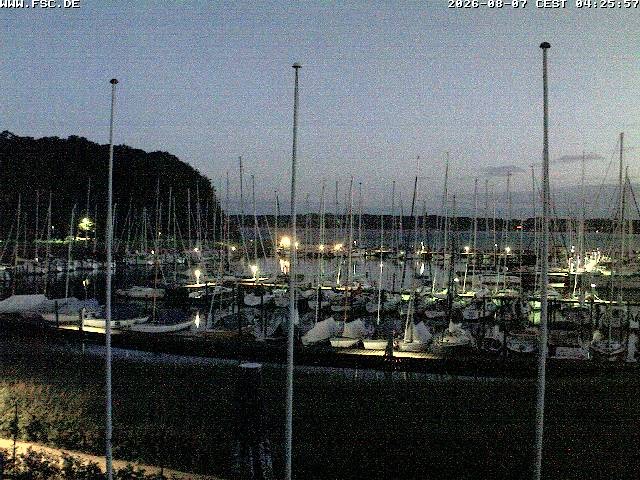 Archiv Foto Webcam Yachthafen Flensburg