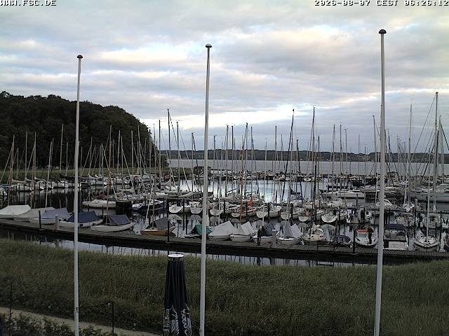 Archiv Foto Webcam Yachthafen Flensburg