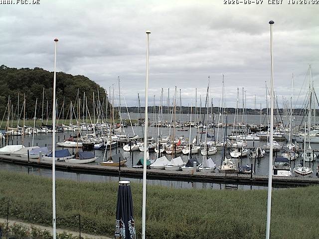 Archiv Foto Webcam Yachthafen Flensburg