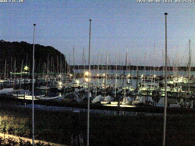 Archiv Foto Webcam Yachthafen Flensburg