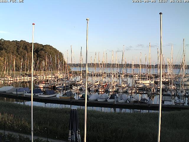Archiv Foto Webcam Yachthafen Flensburg