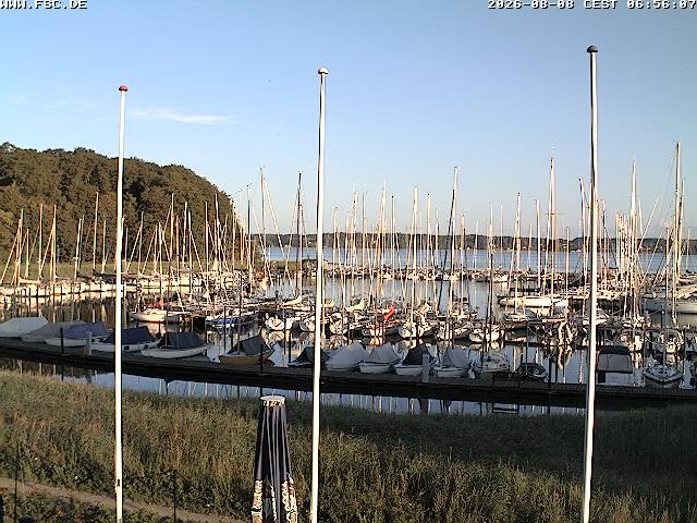 Archiv Foto Webcam Yachthafen Flensburg