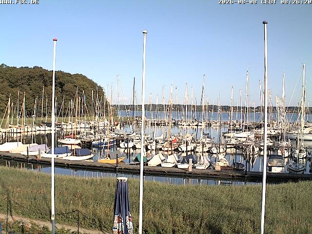 Archiv Foto Webcam Yachthafen Flensburg