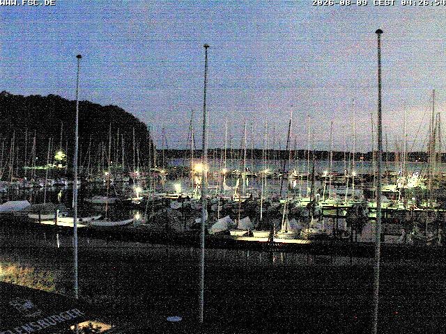 Archived image Webcam Marina Flensburg