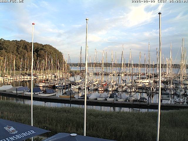 Archived image Webcam Marina Flensburg