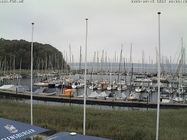 Archived image Webcam Marina Flensburg
