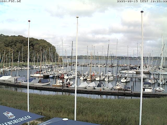 Archived image Webcam Marina Flensburg