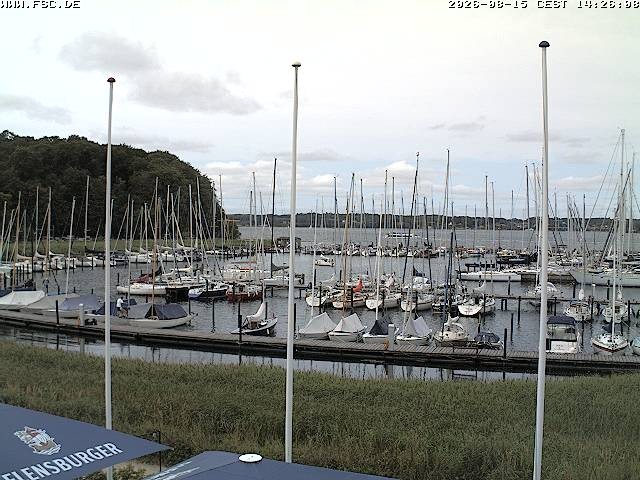 Archived image Webcam Marina Flensburg