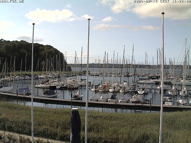 Archived image Webcam Marina Flensburg