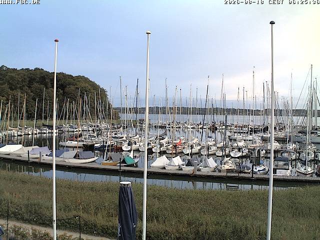 Archiv Foto Webcam Yachthafen Flensburg