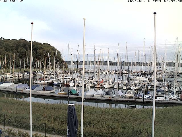 Archiv Foto Webcam Yachthafen Flensburg