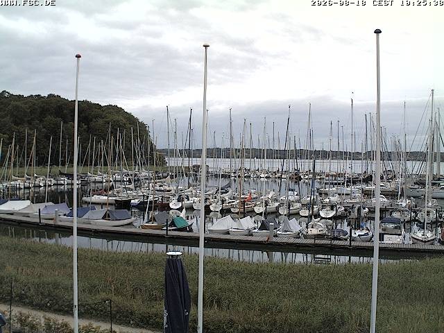 Archiv Foto Webcam Yachthafen Flensburg