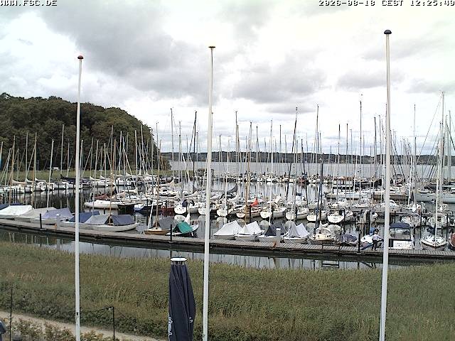 Archiv Foto Webcam Yachthafen Flensburg