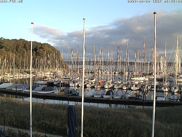 Archiv Foto Webcam Yachthafen Flensburg