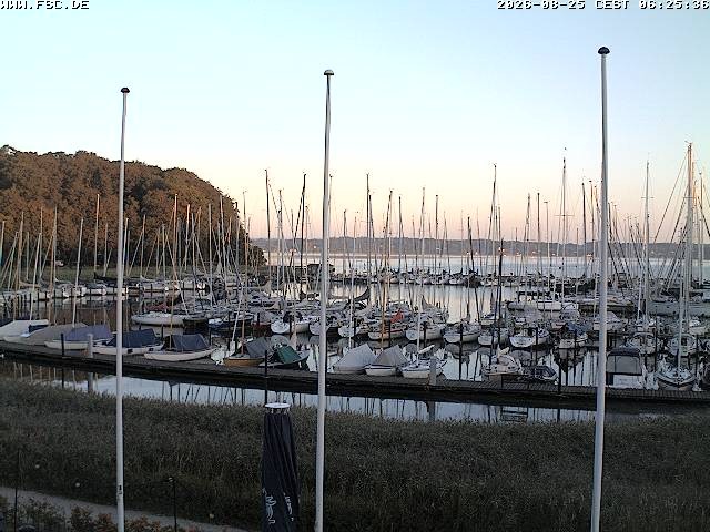 Archiv Foto Webcam Yachthafen Flensburg