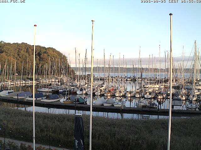 Archiv Foto Webcam Yachthafen Flensburg