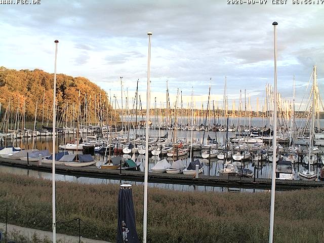 Archiv Foto Webcam Yachthafen Flensburg